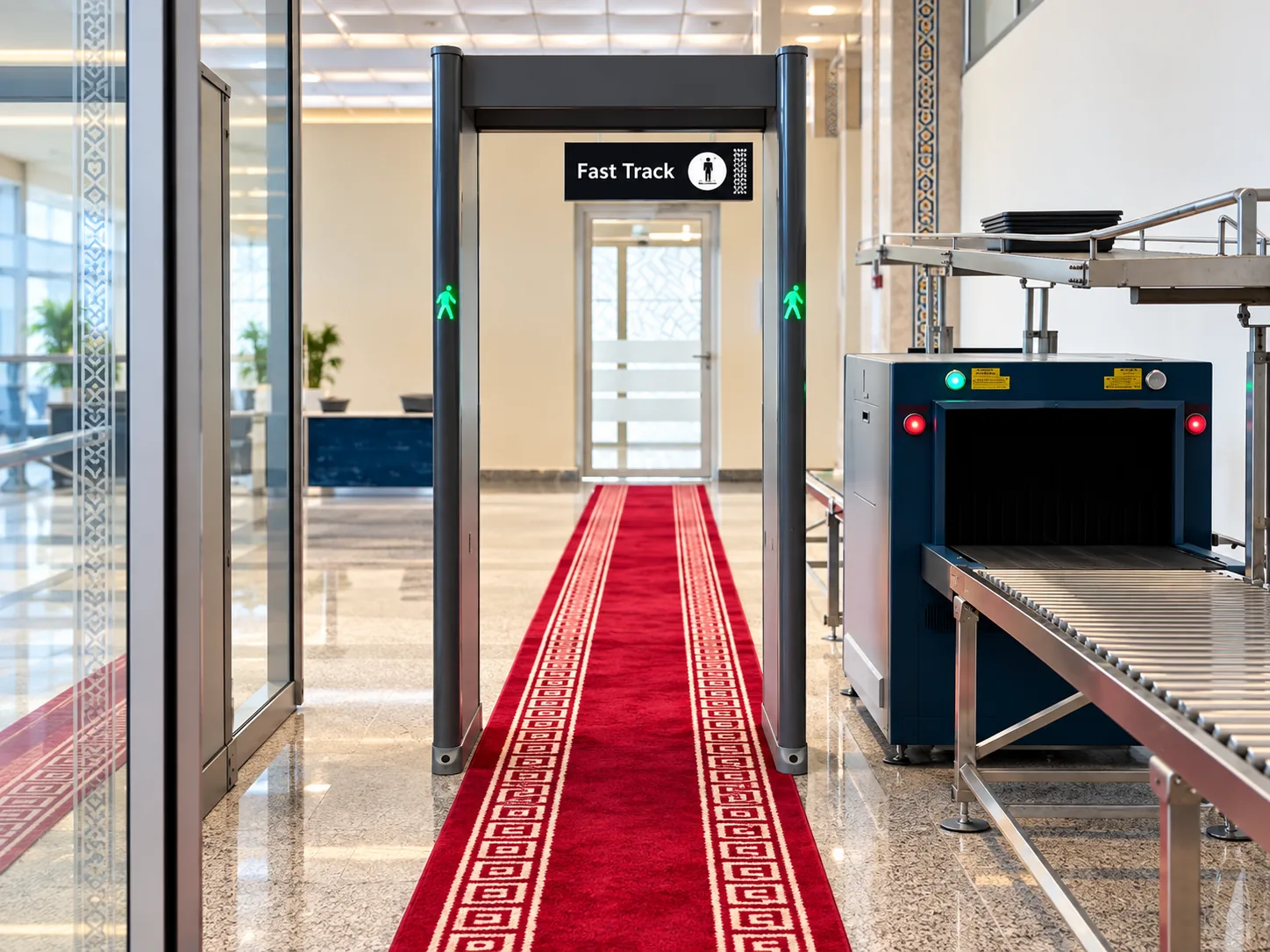 Fast Track airport lane